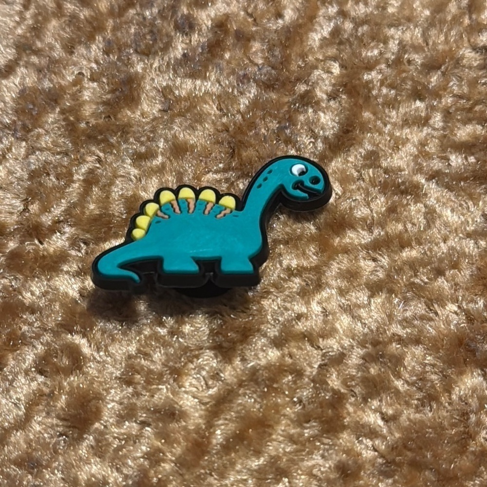 Kids Green Dinosaur Jibbitz Shoe Charm  Accessory For Crocs & Shoes New 5/$15